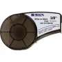 Etiqueta de vinilo autoadhesiva para impresora Brady M21-375-595-BK, negra, MPN M21-375-595-BK