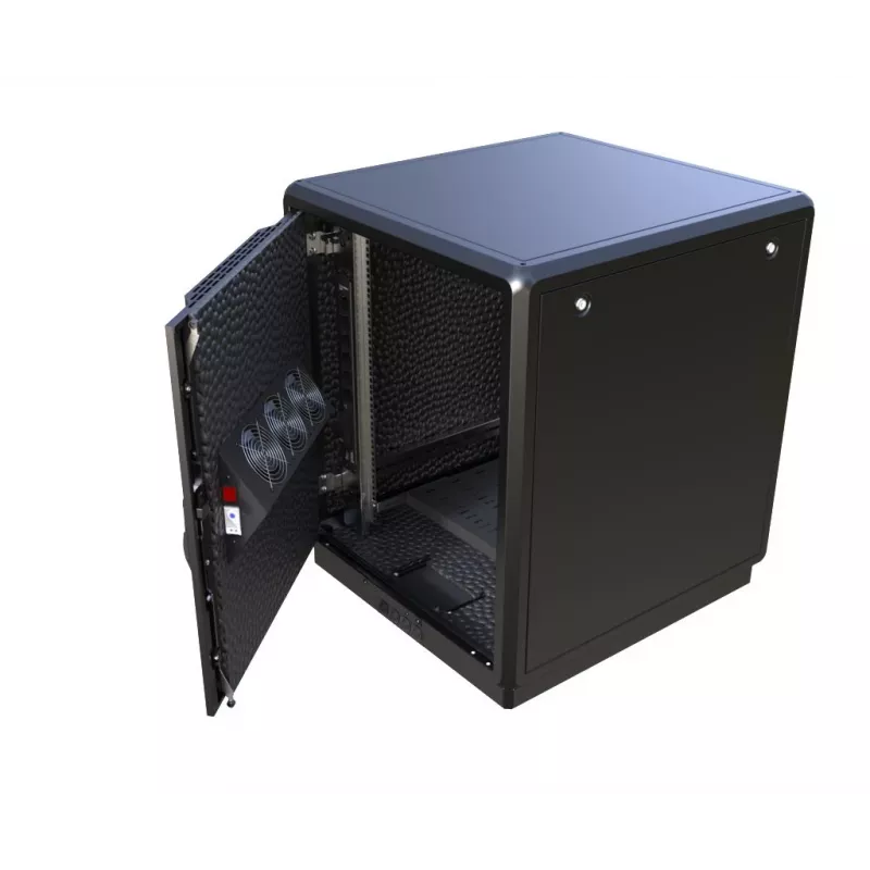 Lanview RDLAK16U758BL armario rack 16U negro