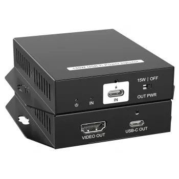 Vivolink VLUSBCPOWER-H inyector de alimentación USB-C con HDMI