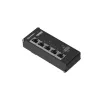Switch de escritorio Fast Ethernet PoE no gestionado Teltonika TSF000 — 5× 10/100 RJ-45, IEEE 802.3af/at, DC 7–57 V, negro