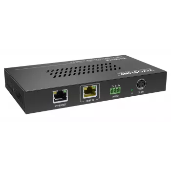 Escalador de vídeo Vivolink VLSC242M, carcasa de metal, HDCP 1.4/2.2, AC 110–230V, 250×200×44 mm