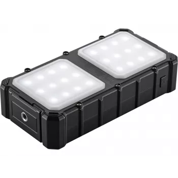 Sandberg Solar Powerbank CampLED 20000, 20000 mAh, Programmable Power Supply (PPS), 3,7 V, 15 W, negro