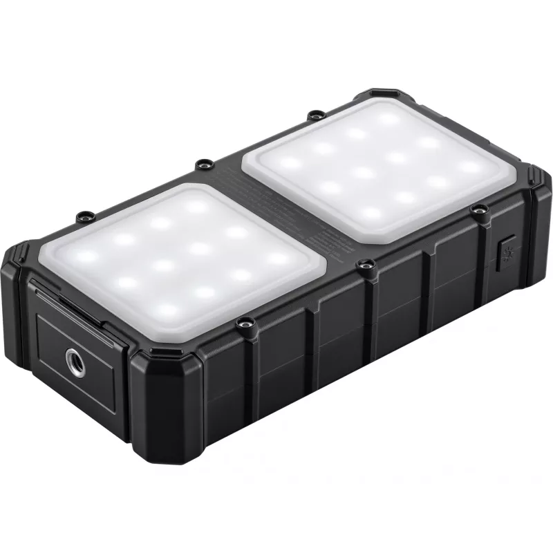 Sandberg Solar Powerbank CampLED 20000, 20000 mAh, Programmable Power Supply (PPS), 3,7 V, 15 W, negro