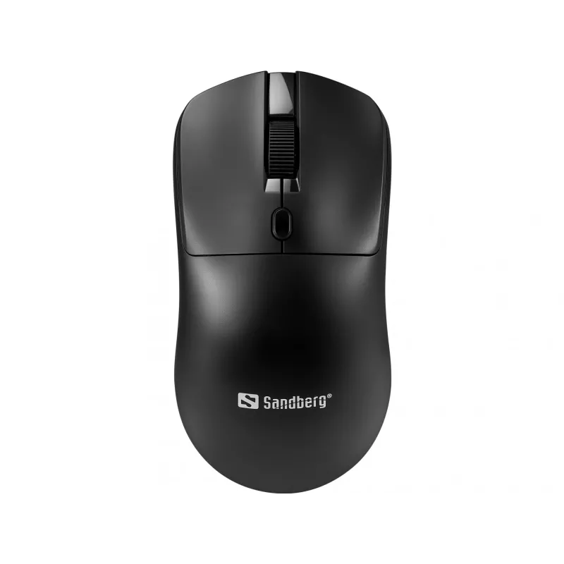 Ratón inalámbrico Sandberg Saver negro, ambidiestro, RF Wireless, 1600 DPI, negro