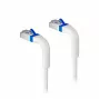 Cable de red Lanview LV-6AFTP-FLEX-ANG-005W-S — apantallado FTP, flexible, conector acodado, 0,05 m, blanco