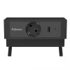 Alargador de corriente Fellowes 100137172 2 m 1 salida AC para interior negro