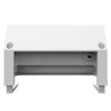 Alargador de corriente Fellowes 100137173 2 m 1 toma(s) AC para interior blanco