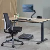 Alargador de corriente Fellowes 100137182 2 m 2 toma(s) AC para interior negro
