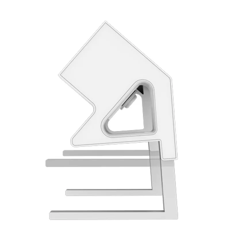 Alargador de corriente Fellowes 100137183 2 m 2 tomas AC para interior blanco
