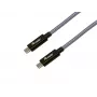 Cable USB-C a USB-C EQUIP 3,0 m — USB 3.2 Gen 2x2, 20 Gbit/s, PD 240 W, 4K@60 Hz, negro