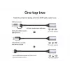 Adaptador USB a HDMI EQUIP 133498 (conector USB-C y USB-A a HDMI, 1080p, carcasa de aluminio, gris)
