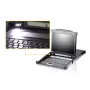 ATEN CL5708N Consola de rack 48,3 cm (19 inch) 1280 x 1024 píxeles Metal, plástico Negro 1U