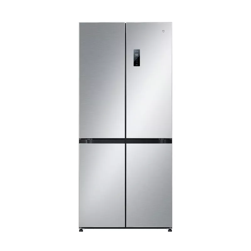 Frigorífico side-by-side independiente Xiaomi Mijia Cross Door 502L – Total 502 L (frigorífico 326 L / congelador 176 L), No Frost, clase de eficiencia energética E, altura 191,2 cm, 37 dB, Plata cepillado