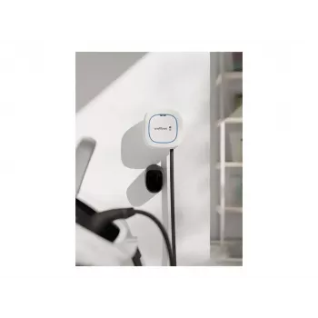 Wallbox Pulsar Max Wallbox 22 kW, Wi‑Fi y Bluetooth, cable de 5 m, IP54, IK10, Blanco