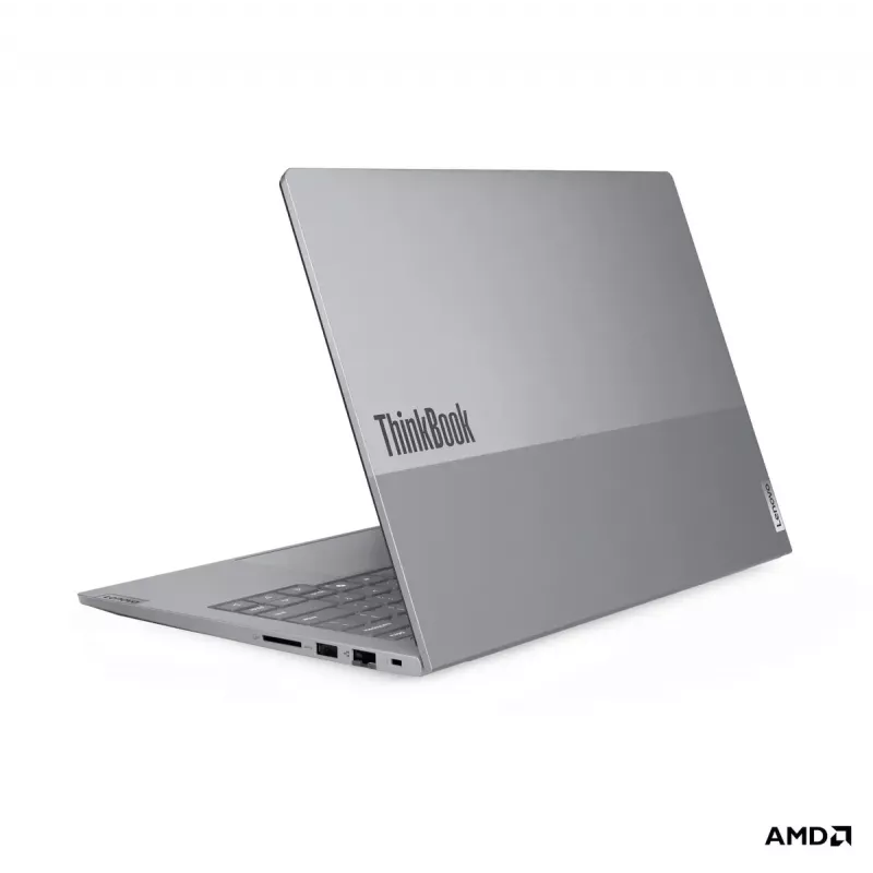 Portátil Lenovo ThinkBook 14 G9 AHP — 14 inch IPS WUXGA 1920x1200, AMD Ryzen 5 (6 núcleos, 3,2–4,9 GHz), 16 GB DDR5, 512 GB NVMe, AMD Radeon 740M, Windows 11 Pro