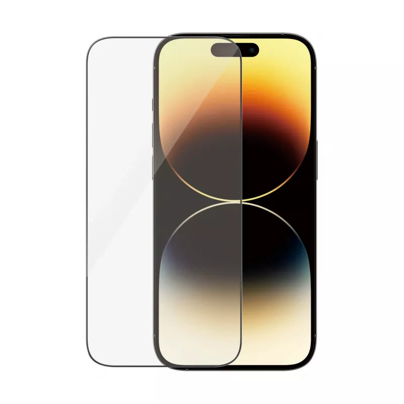 Protector de pantalla PanzerGlass® Anti-Reflective iPhone 14 Pro | Ultra-Wide Fit con EasyAligner