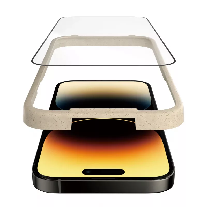 Protector de pantalla PanzerGlass® Anti-Reflective iPhone 14 Pro | Ultra-Wide Fit con EasyAligner