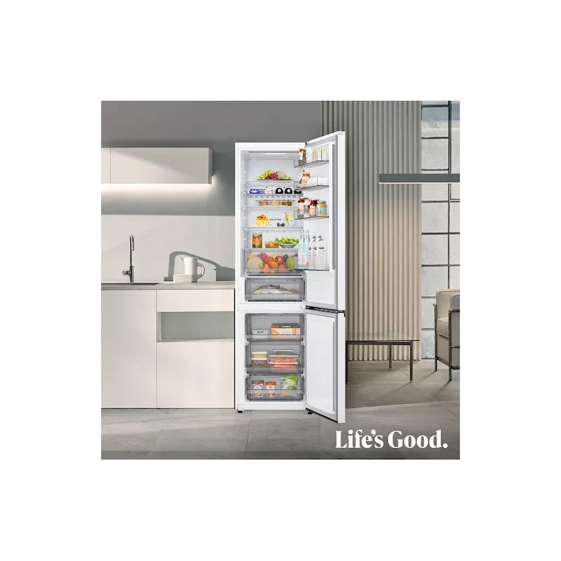 Frigorífico combi LG GBBS322CSW de libre instalación 375 L blanco