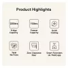Frigorífico combi LG GBBSJ10EEP de libre instalación 333 L negro
