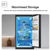 Frigorífico combi LG GBBSJ10EEP de libre instalación 333 L negro