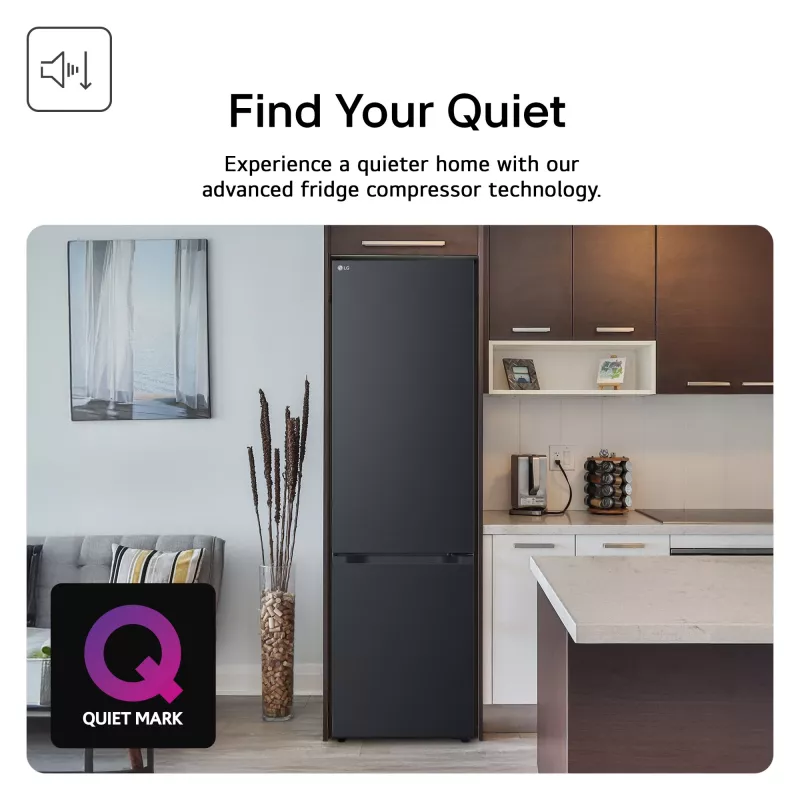 Frigorífico combi LG GBBSJ10EEP de libre instalación 333 L negro