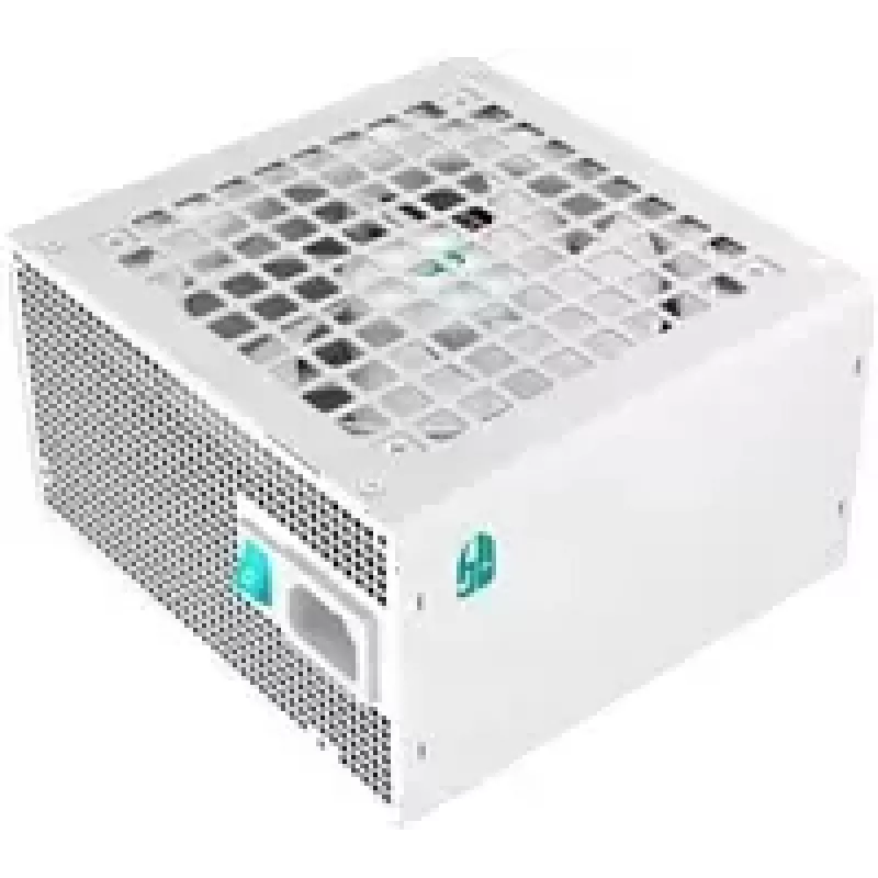 Fuente de alimentación DeepCool GAMERSTORM PQ850G WH 850W, ventilador de 120mm, totalmente modular, 80+ Gold, ATX 3.1, blanco