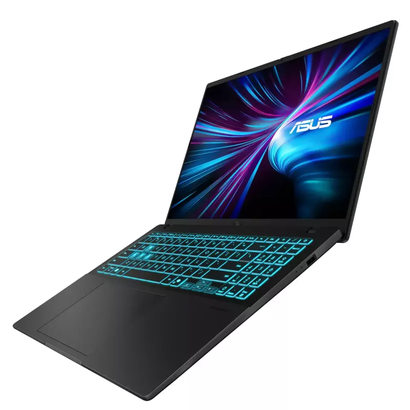 Portátil ASUS V3607VP-RP020W V16 — 16 inch WUXGA (1920×1200) antirreflejo, Intel Core 7 10 núcleos 2,5/5,2 GHz, 16 GB DDR5, SSD NVMe PCIe4 + 1 TB H-HDD, RTX 5070 8 GB GDDR7, WIN11 Home