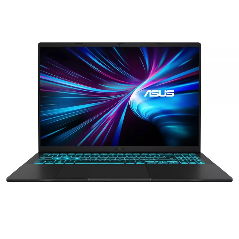 Portátil ASUS V3607VP-RP020W V16 — 16 inch WUXGA (1920×1200) antirreflejo, Intel Core 7 10 núcleos 2,5/5,2 GHz, 16 GB DDR5, SSD NVMe PCIe4 + 1 TB H-HDD, RTX 5070 8 GB GDDR7, WIN11 Home