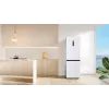 Frigorífico TCL RP340BWD1 — combi independiente, No Frost, 223 L frigorífico / 117 L congelador, 185 cm, clase energética D, pantalla, 35 dB, blanco