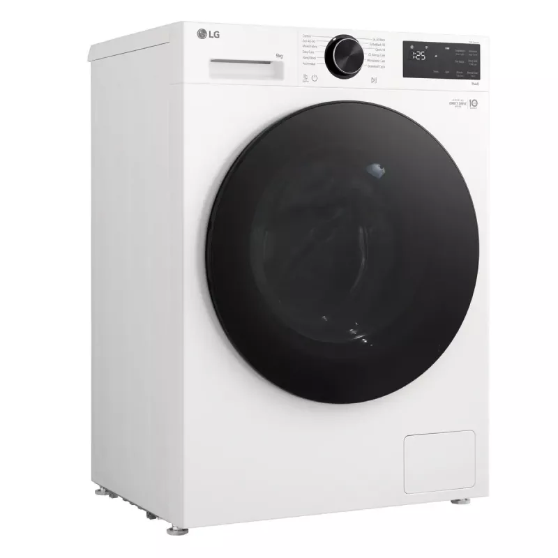 Lavadora secadora LG F2X50S9TWB, carga frontal, 9 kg, 1170 rpm, A Energía, 600×535×850 mm, blanca