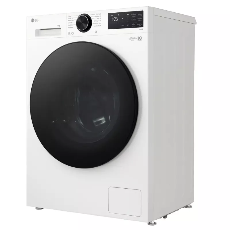Lavadora secadora LG F2X50S9TWB, carga frontal, 9 kg, 1170 rpm, A Energía, 600×535×850 mm, blanca