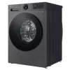 LG F4X5011TBB, A, carga frontal, capacidad de lavado 11 kg, profundidad 56,5 cm, 1400 rpm, Lavadora de carga frontal negra 1351 rpm