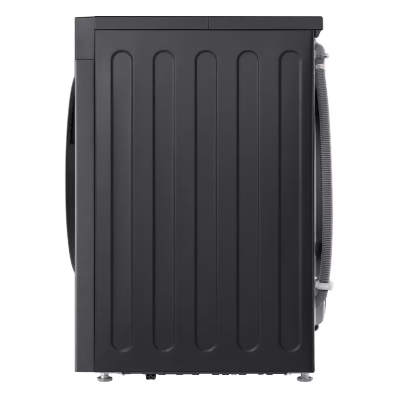 LG F4X5011TBB, A, carga frontal, capacidad de lavado 11 kg, profundidad 56,5 cm, 1400 rpm, Lavadora de carga frontal negra 1351 rpm