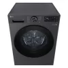 LG F4X5011TBB, A, carga frontal, capacidad de lavado 11 kg, profundidad 56,5 cm, 1400 rpm, Lavadora de carga frontal negra 1351 rpm
