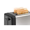 Bosch TAT4P420 Tostadora 2 rebanadas 970 W Negra, Acero inoxidable
