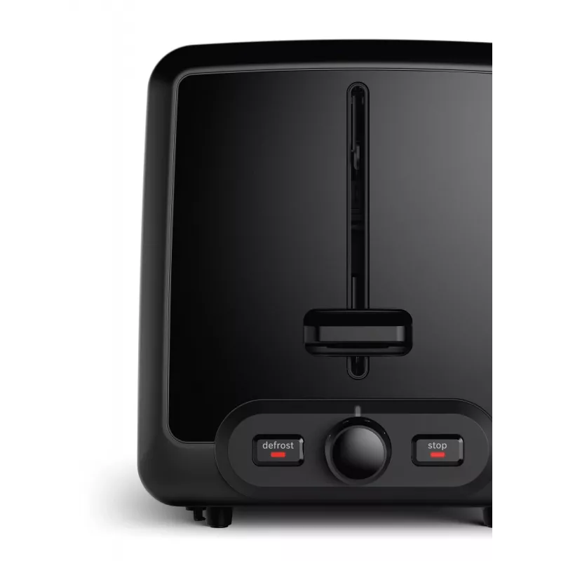 Bosch TAT4P420 Tostadora 2 rebanadas 970 W Negra, Acero inoxidable