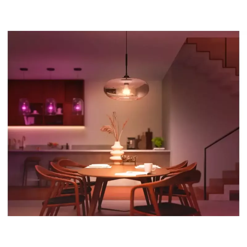 Philips Hue White and colour ambience A60 – E27 bombilla inteligente – 810