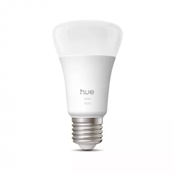 Bombilla inteligente Philips Hue White A60 E27 1100lm Bluetooth Zigbee