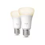 Philips Hue W 810 A60 2P EU | E27 | 7 W | Luz de blanco cálido a blanco luz de día | Bluetooth, Zigbee