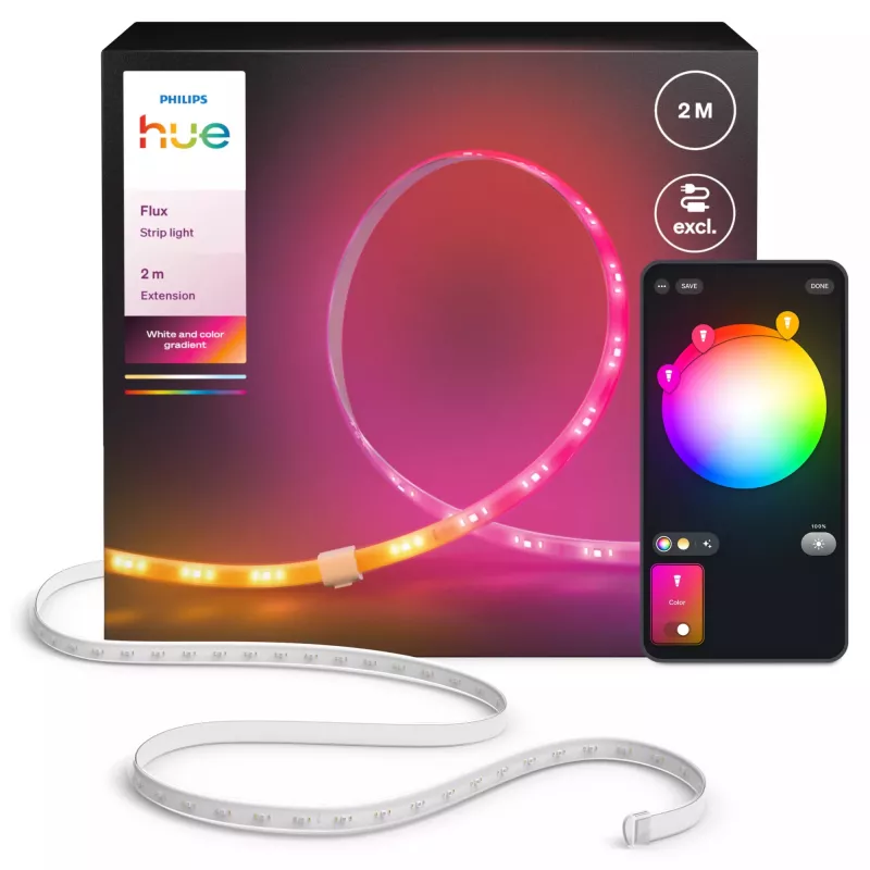 Extensión de tira de luz Philips Hue Flux — 2 m