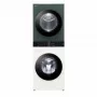 Lavadora secadora LG WT1210EGF de libre instalación carga frontal, 22 kg, 1400 rpm, Verde/Blanca