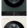 Lavadora secadora LG WT1210EGF de libre instalación carga frontal, 22 kg, 1400 rpm, Verde/Blanca