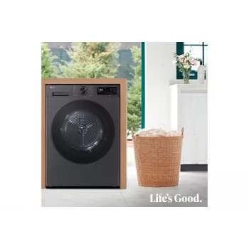LG RHX5009TBB Secadora de ropa de libre instalación carga frontal 9 kg Grafito