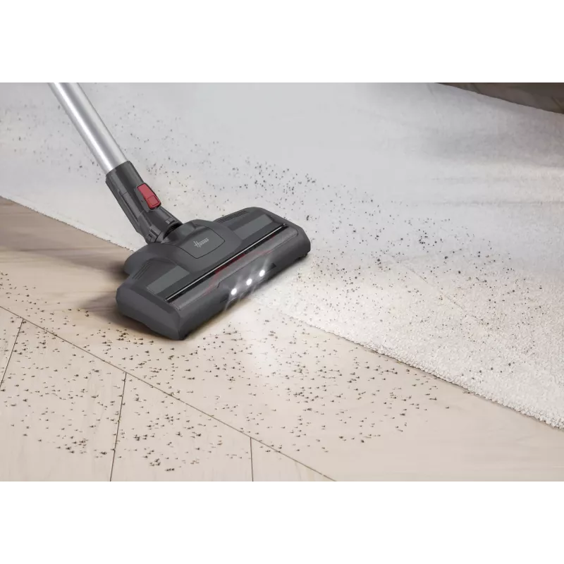 Hoover HF122GPT 011 Aspirador de escoba batería en seco ciclónico, tejido sin bolsa 0,9 l 170 W Titanio