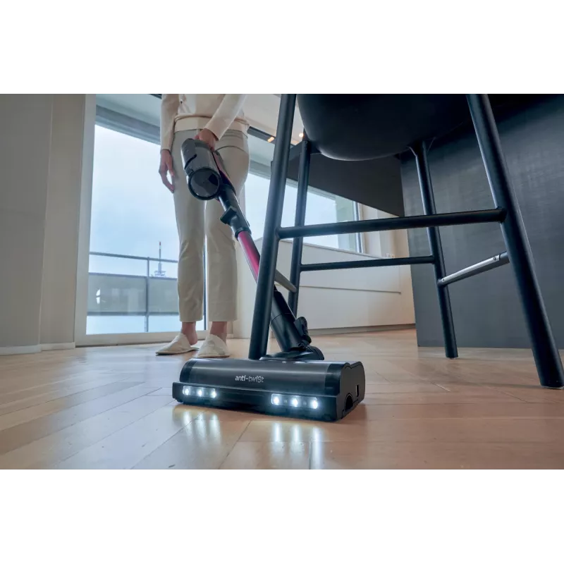 Hoover HF610HX 011 Aspirador de escoba batería en seco EPA sin bolsa 0,7 L 650 W Magenta 4 Ah