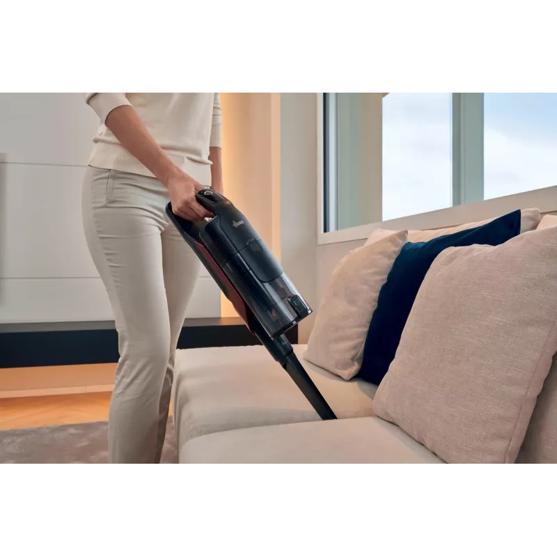 Hoover HF610HX 011 Aspirador de escoba batería en seco EPA sin bolsa 0,7 L 650 W Magenta 4 Ah