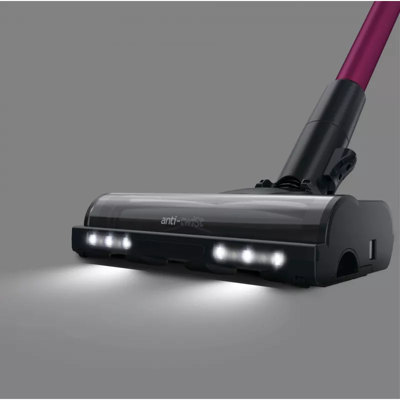 Hoover HF610HX 011 Aspirador de escoba batería en seco EPA sin bolsa 0,7 L 650 W Magenta 4 Ah