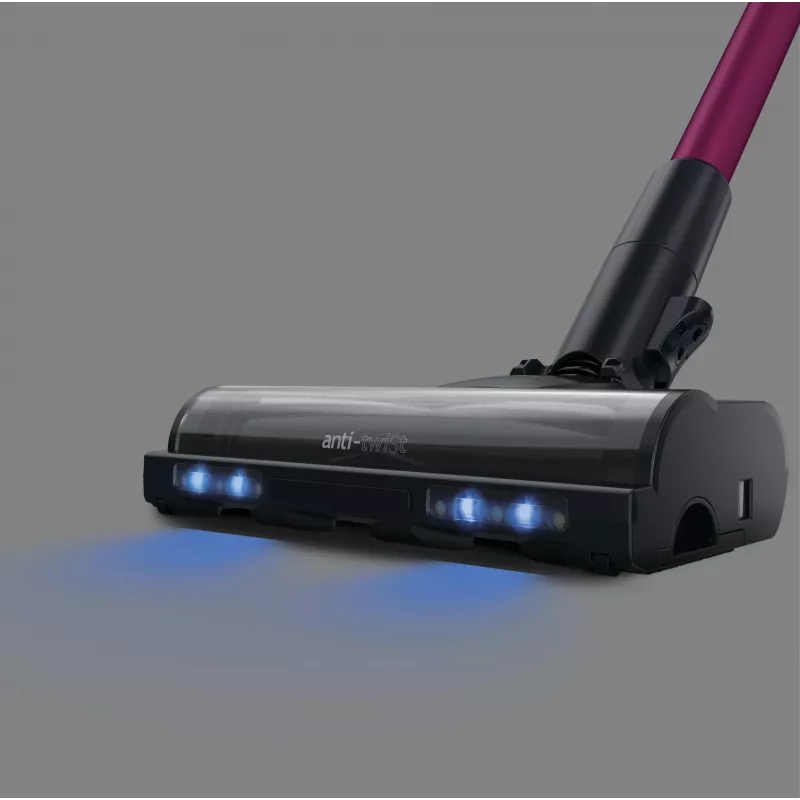Hoover HF610HX 011 Aspirador de escoba batería en seco EPA sin bolsa 0,7 L 650 W Magenta 4 Ah