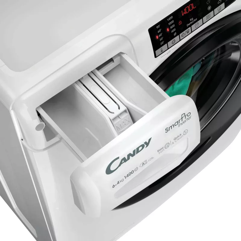 Lavadora-secadora Candy Smart Pro CSOW44644TWMB6-S de libre instalación carga frontal Blanca