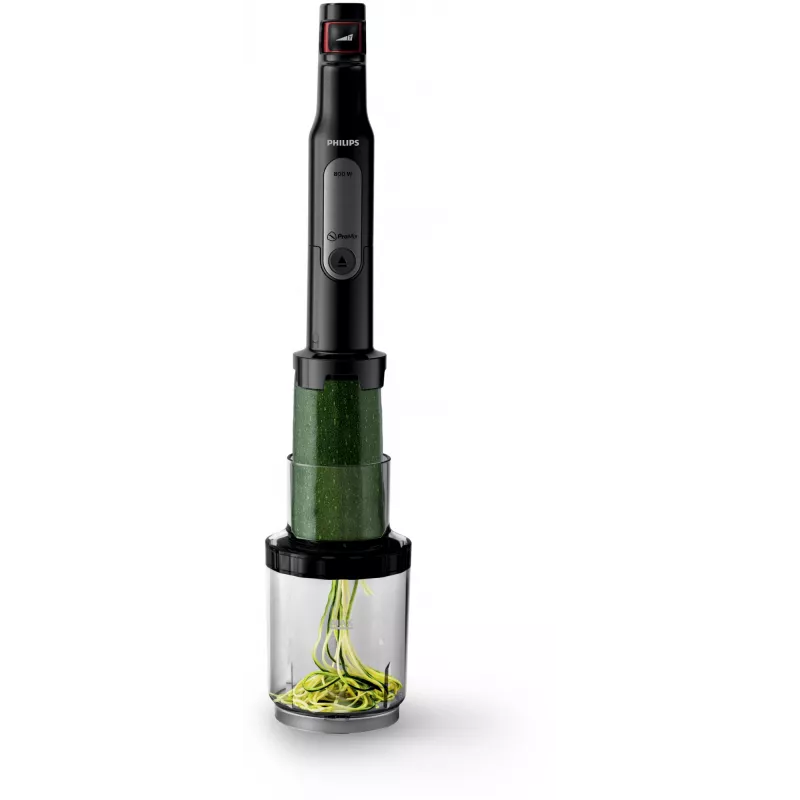 Batidora de brazo Philips Viva Collection HR2656/90 Negro Acero cepillado